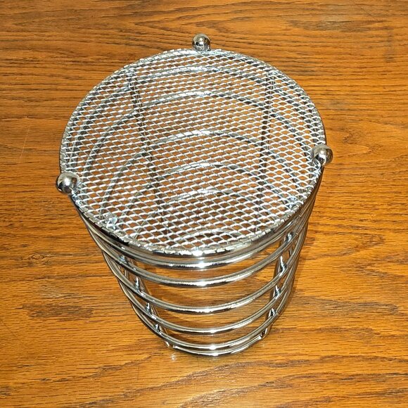 Utensil Organizer Holder in Chrome Finish - Countertop NEW - Picture 4 of 4